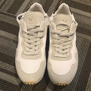 New Veja SDU Rec White/Black/Natural Sneakers Size EUR 38 (Size 7 Women)